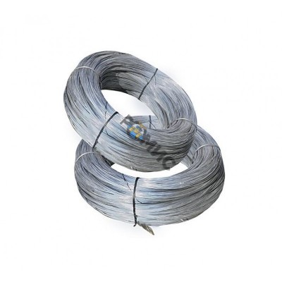 Проволока стальная оцинкованная электроцинк твердая диаметр 1,0 мм (катушка 25 кг)