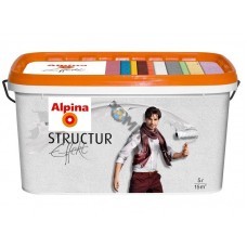 Краска акриловая EXL AP Effekt Structur Colorexpress Wiess 5л