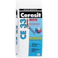 Фуга белая №01 Ceresit CE 33 ( 5кг)
