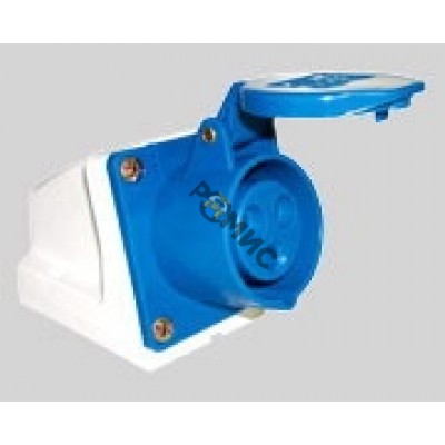Розетка наруж. уст. 16A 2P+Е 220В IP44 EKF (113) ps-113-16-220, РФ
