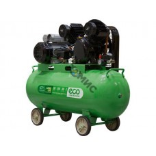 Компрессор ECO AE-1005-B1 (380 л/мин, 8 атм, ременной, масляный, ресив. 100 л, 220 В, 2.20 кВт)