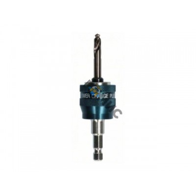 Переходник POWER CHARGRE PLUS BOSCH c центрирующим сверлом HSS-Co 7.15х65 мм (Шестигр. хвостовик 8,7