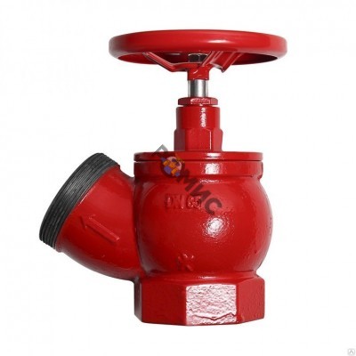 Клапан пожарного крана ПК50 МР чугун.красный угловой
