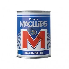Эмаль ПФ 115 синяя  1,8 кг МАСШТАБ, 4680037191207, РФ