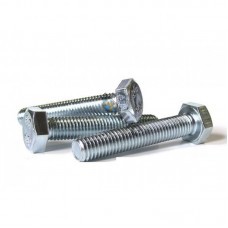 Болт шестигр. 10х 70мм, кл.пр. 5.8, с полной резьбой, оц. 5кг=107 шт (SMV1-17523-5) STARFIX, поштучно