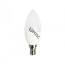 Лампа светодиодная C37 свеча 8 Вт 4000К E14 JazzWay, РФ5271