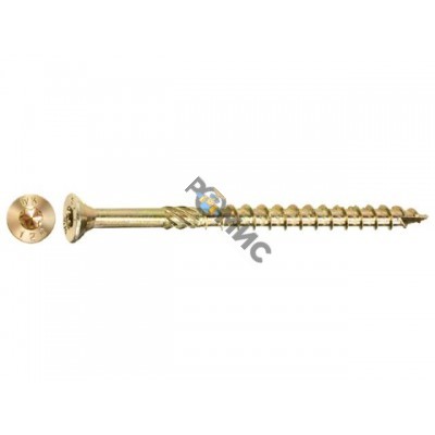 Шуруп конструкционный 3.0х30 по дереву, потай, TORX10 (500 шт в карт. уп.) STARFIX