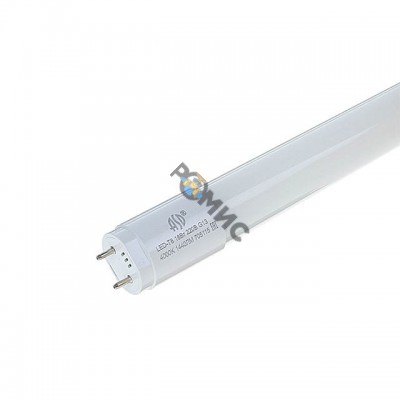 Лампа светодиодная (аналог 36 Вт 1200мм) 18Вт T8 4000К G13 ЭРА RED LINE LED T8-18W-840-G13-1200mm (труб. стекл, нейтр.бел свет)  9826