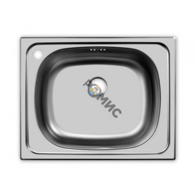 Кухонная мойка Ukinox Классика 50х40 см без перелива (CLM500.400 —4С -С)