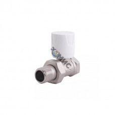 Клапан радиаторный, ручной регулировки прямой ВР-НР, 1/2 (GAPPO) арт.G266.04, Китай