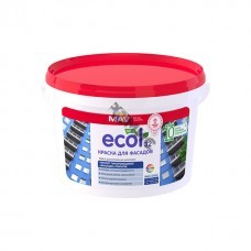 Краска ECOL 32 для фасадов (ВД-АК-1032) RAL 7038 матовая 11л (14.1 кг)