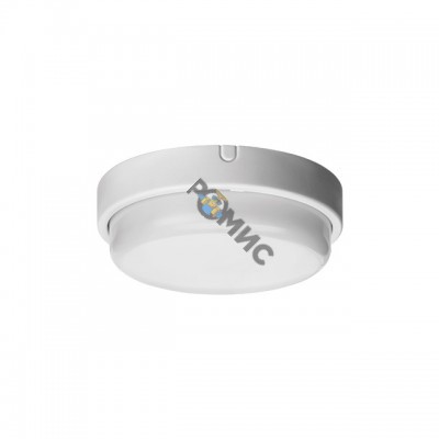 Светодиодный светильник круглый 12W 6500К IP65 D190 61 877 OBL-R2-12-6.5K-WH-IP65-LED 12Вт 900лм ЖКХ круг бел. (аналог НПП) ОНЛАЙТ 618777, РФ