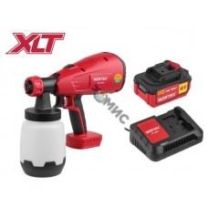 Аккум. краскораспылитель WORTEX CPS 1810 в кор. с акб и зу ALL1 МЕГА АКЦИЯ (18 В, АКБ и ЗУ, 700 мл/мин, бак 1 л)