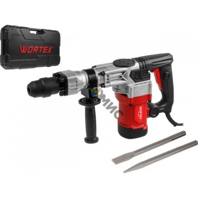 Отбойный молоток WORTEX DH 1425 в чем. (1400 Вт, 25 Дж, SDS-max, 3800 уд/мин)