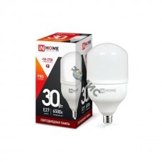 Лампа светодиодная LED-HP-PRO  30Вт 230В 6500К E27 2850лм IN HOME 4690612031088, РФ 1088