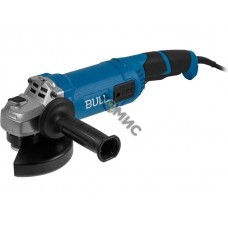 Двуручная углошлифмашина BULL WS 1501 в кор. 150 мм, 1400 Вт, 8400 об/мин, пылезащ., 4м кабель (3.4 кг, М14)