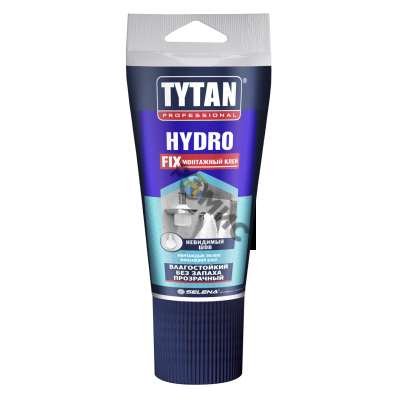 Клей монтажный TYTAN Professional Hydro Fix  150мл (бесцветный) Россия  ш/к 4690300028406