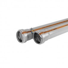 Труба OPTIMA ф110 с раструбом = 0,5м, вн.канализ.толщ.ст.2.2 (30) VALFEX, Россия