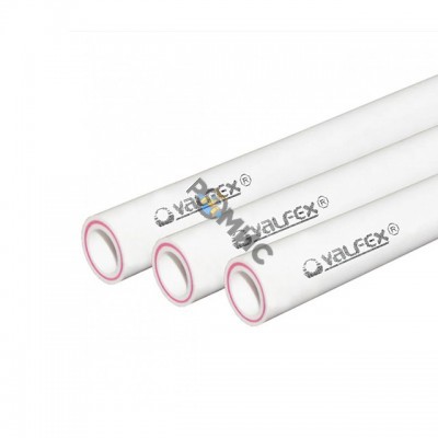 PP-R Труба армированная стекловолокном белая Ду20х2,8  PN20 SDR 7,4 VALFEX 10105020, Россия