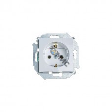 Механизм розетки 1-м СП Simon15 16А IP20 250В с заземл. винт. клеммы бел. Simon 1591432-030, РФ