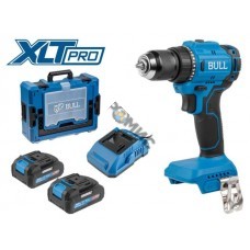 Аккум. дрель-шуруповерт BULL SR 1803 Xcase XLTpro БЕСЩЕТ., 2x2 А*ч, 18 В, 45 Н*м, БЗП 10 мм (шурупы до 10 мм)