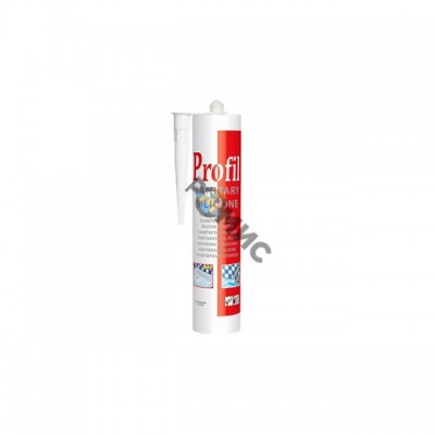 Герметик силикон. санитарный, прозрачный 270мл SOUDAL Profil, (изг. 02.2025г до 09.2026г) Бельгия   5411183118324