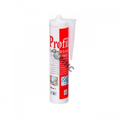 Герметик силикон. универсальный прозрачный 270мл SOUDAL Profil (изг. 07.2025г + 1 год) РОССИЯ  5411183033085