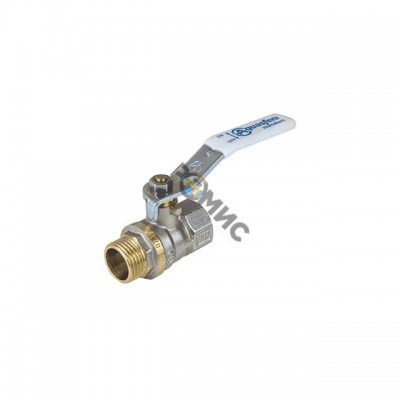 Кран шар лат 1103 Standard ник Ду15 Ру40 М/Р полнопр рычаг Aquasfera 1103-01, Россия