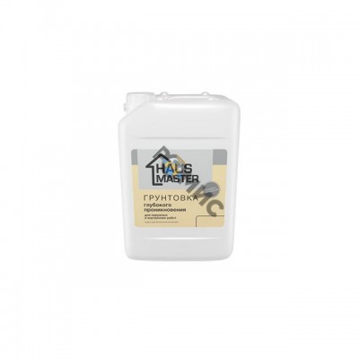 Грунтовка глубокого проникновения 10кг (10 л) бесцветная HAUS MASTER (MAV), РБ