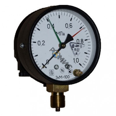 Манометр ЭКМ 100Вм-1,6 МПа-2,5 исп.5 РБ