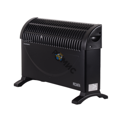 Конвектор эл. 2,0кВт  ОК-2000СЧ черный (2кВт, 3 режима, пл. обогрева 25м2, термостат, стич) (РЕСАНТА) 67/4/36,