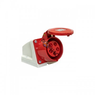 Розетка 115 стацион. 3P+PE+N 16A 380B IP44 HLT, Китай