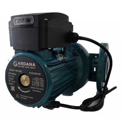 Насос циркуляц. фланц. 40-9F 250 (отопл)  GRS40-9F (3 скорости, 220В) GARDANA, Китай