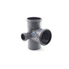 Крестовина двухплоскостная 110/110/50 левая вн. канализ.  (25) VALFEX, Россия