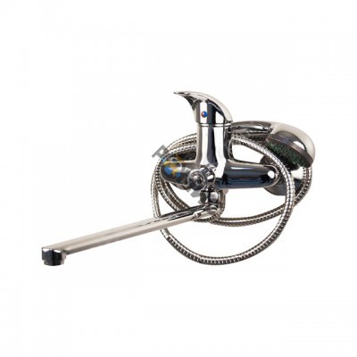 Смеситель для ванны, 1 ручный, длин излив, перекл.в корпусе, Китай F2202 !!!!!!!!ТОЛЬКО ОПТ!!!!!!!!!