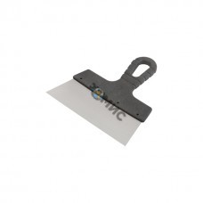 Шпатель фасад. нерж. с пласт. ручкой 200мм (нерж.сталь 0,5мм) Рошма,  пластик. ручка Китай 1930