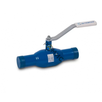 Кран шаровый Temper полнопроходной приварной DN65 PN25 29220065, Россия