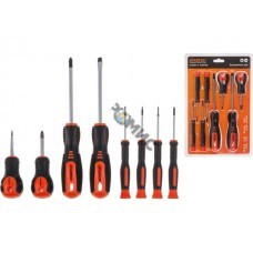 Набор отверток 8шт STARTUL MASTER (ST3093-8) (SL6x100,6x38,3x50,2x50 PH2x100,2x38,0x50,000x50 двухкомп. рукоятка Anti-Slip) Набор отверток 8шт STARTUL MASTER (ST3093-8) (SL6x100,6x38,3x50,2x50 PH2x100,2x38,0x50,000x50 двухкомп. рукоятка Anti-Slip)