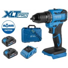 Аккум. дрель-шуруповерт BULL SR 1804 R-series в чем. XLTpro БЕСЩЕТ., Импульс., 18 В, 50 Н*м, 2х2 А*ч (шурупы до 10 мм)