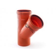 Тройник наружной канализации 110/110х45 VALFEX 32110110 Россия