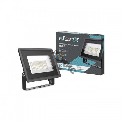 Прожектор светодиодный 30Вт 6500К IP65 3000лм 100лм/Вт 230В ДДО-8 NEOX 4690612034003, РФ