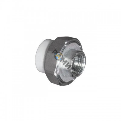 Муфта комб. разъемная (Американка) ВР Белая 20-3/4 VALFEX 10155120 Россия