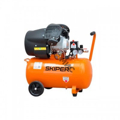 Компрессор  SKIPER AR50V (до 440 л/мин, 8 атм, ресив. 50 л, 230 В, 2.2 кВт, коаксиальный)