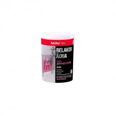 Краска MAV Belakor Aqua для радиаторов 1,0л (белый полуглянцевый) Беларусь   7298