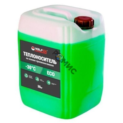 Теплоноситель ECO -30 (пропиленгликоль) 10 кг VALFEX HS (VF.TZ.30010.HS) Россия